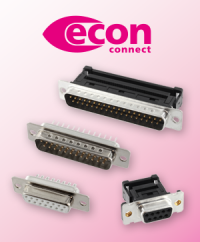 Unbeatably versatile: D-Sub connectors from econ connect