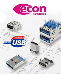 As universal as your application: The USB connector series from econ connect