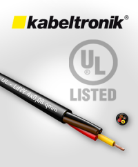 Particularly flexible:The UL-LifYY miniature control cables