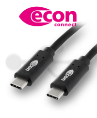 Transfer rates of up to 20 Gbps - USB 3.2 cables from econ connect